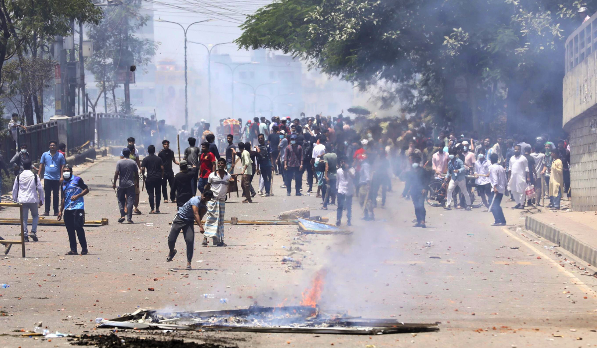 photo: bangladesh student protests